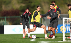 A Milli Futbol Takımı, Bulgaristan ve Gürcistan maçlarının hazırlıklarına devam etti