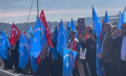 İstanbul'da Çin'in Uygur Türklerine karşı uyguladığı politikalar protesto edildi
