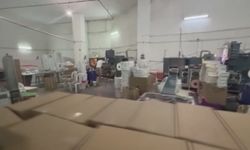 Kaçak sigara imalathanesine operasyon: 13 kişi yakalandı
