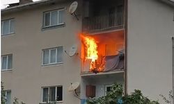 Kastamonu'da balkona bırakılan köz nedeniyle çıkan yangın söndürüldü