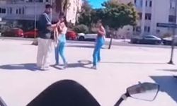 Motosikletiyle vatandaşları korkutarak kayda alan şüpheliye gözaltı