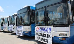 Sincan Belediyesinden mezarlık ziyaretlerine kolaylık