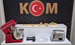 Takside 21,5 kilo kaçak altın ele geçirildi