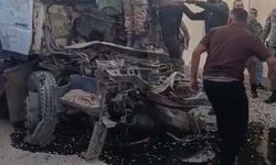 TIR'a arkadan çarpan kamyonun şoförü öldü