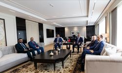 Bakanlar Fidan ve Güler ile MİT Başkanı Kalın, Ankara'da Suriyeli mevkidaşlarıyla görüştü