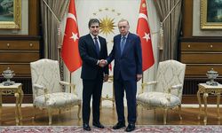 Cumhurbaşkanı Erdoğan, Irak Kürt Bölgesel Yönetimi Başkanı Barzani'yi kabul etti