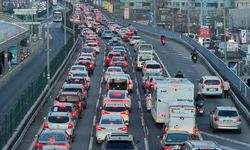 İstanbul'da trafik yoğunluğu yüzde 83'e ulaştı