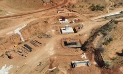 Ankara-Samsun hızlı demir yolu projesinin "Delice-Çorum" etabındaki çalışmalar hız kesmiyor