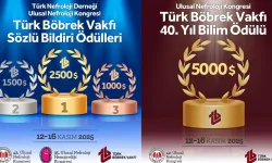 Türk Böbrek Vakfı Bilim ödülleri sahiplerini bulacak
