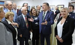 Ankara Kulübü’nde Ata’nın anısına resim sergisi açıldı