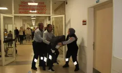 Hastanedeki tatbikat gerçeğini aratmadı