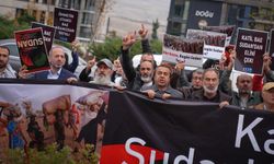 BAE'nin Ankara Büyükelçiliği önünde protesto