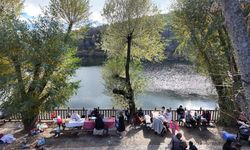 Çubuk Karagöl Tabiat Parkı'nda sonbahar yoğunluğu