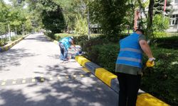 Ankara'da denetimli serbestlik hükümlüleri okullarda temizlik ve bakım çalışması yaptı