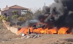 Kırşehir'de jandarmanın fark ettiği yangın büyümeden söndürüldü