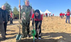 Ankara'da orman şehidi Onarıcı ve Arslan için hatıra ormanı