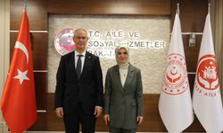 Bakan Göktaş, KKTC Çalışma ve Sosyal Güvenlik Bakanı Hasipoğlu ile görüştü