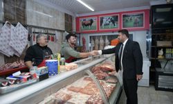 Başkan Çırpanoğlu esnaf ziyaretine devam ediyor