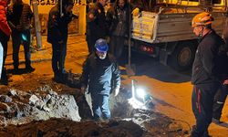 Doğal gaz sızıntısı ihbarı ekipleri alarma geçirdi