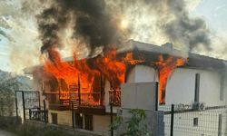 Evi ateşe verip, 2 jandarmayı bıçakla yaralayan şüpheli vurularak etkisiz hale getirildi