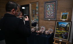 GSK Kültür Sanat Akademisinin "Evvel Bir Mirasın İzinde" karma sergisi açıldı