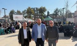 Anahtar Partisi İl Başkanı Alsan’dan Filistin hayır çarşısına destek ziyareti