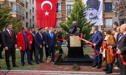 Kaysın Kuliyev’in yeni büstü törenle açıldı