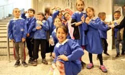 Çocuklar, kardeş okul projesi ile Yenimahalle’de buluştu