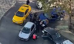 Ataşehir'de trafikte yol kavgası kamerada