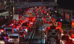 İstanbul'da trafik yoğunluğu yüzde 83'e ulaştı