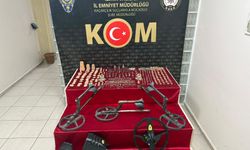 İzmir’deki operasyonda 1142 adet tarihi eser ele geçirildi