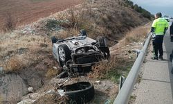 Kırıkkale’de iki otomobil çarpıştı; 7 yaralı