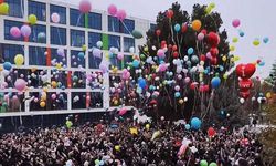 Malatya'da lösemili çocuklar için binlerce balon gökyüzüne bırakıldı