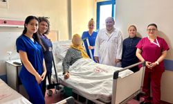 Ordu'da hastanın karnından 5 kiloluk kitle çıkarıldı