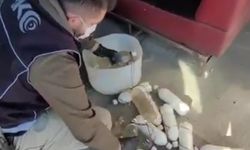 Otomobilin yakıt deposunda 16 kilo metamfetamin ele geçirildi; 2 gözaltı