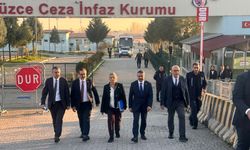 TBMM Heyeti, Düzce Cezaevi'nde inceleme yaptı