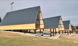 Alaçam Belediyesi personel maaşını ürettiği bungalovlarla ödüyor