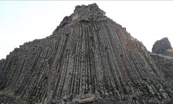 Muş'ta tabiat harikası bazalt sütunları keşfedilmeyi bekliyor