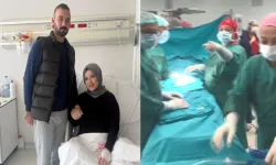 24 haftalık bebeğe anne karnında omurilik ameliyatı