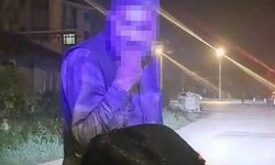 Zabıta işlem yaparken soyunan dilenci kaçtı