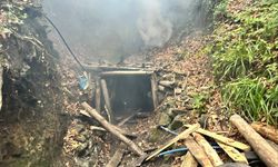 Zonguldak’ta 9 kaçak maden ocağı imha edildi