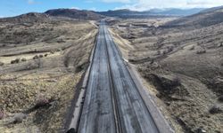 Hacılar-Erciyes-Develi bağlantı yolunda çalışmalar devam ediyor