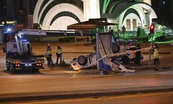 Ankara'da otomobilin motosiklete çarptığı kazada 4 kişi yaralandı