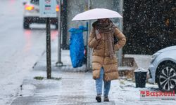 Başkentte kar yağışı etkili oluyor