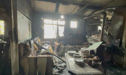 Bedensel engelli, evinde çıkan yangında öldü