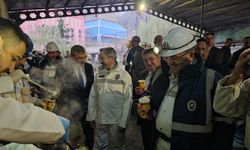 Çalışma ve Sosyal Güvenlik Bakan Yardımcıları, madencilerle buluştu