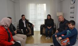 Engelli bireyler ve aileleri ziyaret edildi