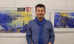 Sivaslı ressam Erdem Öztürk, ilk kez Ankara Kalesi’nde