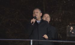 Özgür Özel Kağıthane'de konuştu