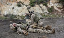 Jandarma Komando Özel Harekat birlikleri, ‘Savaşçı Yarışması'nda mücadele ediyor